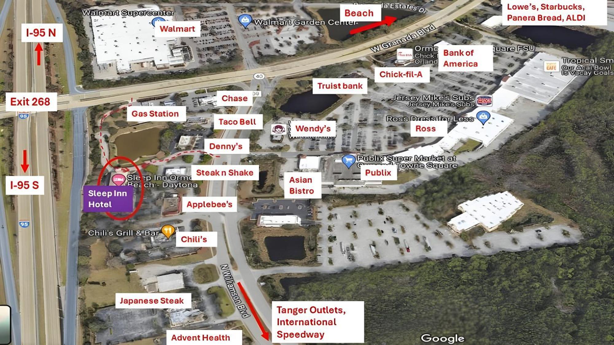 Sleep Inn Ormond Beach - Daytona Екстер'єр фото
